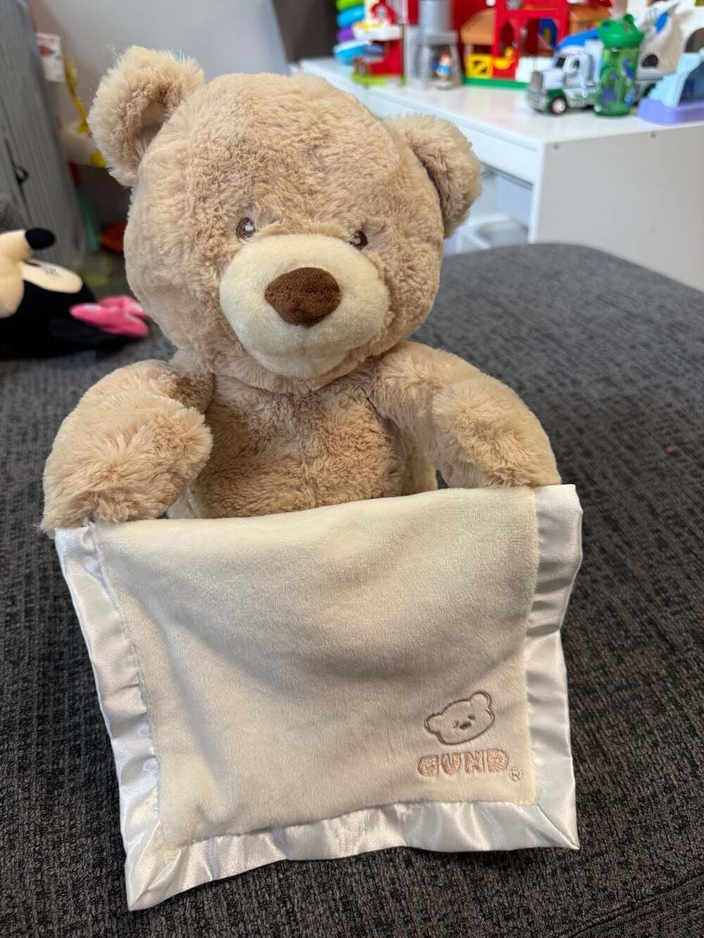 GUND baby Peek-A-Boo Bear Animated Plush